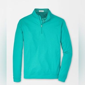 Peter Millar Zip Sweater Men's Large & XL Mélange Golf Performance MSRP $135